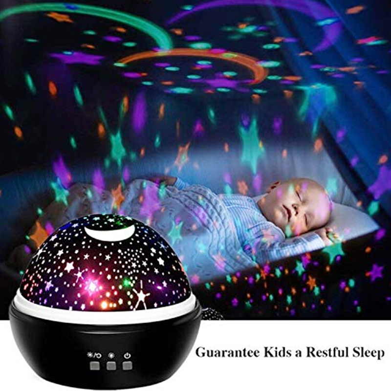 8-Mode LED Night Light Star Sky Projection Lamp TOYS FOR BOYS GIRLS Gift for Kid