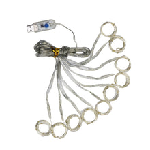 Load image into Gallery viewer, The Original Ivy Leaf Fairy Lights Curtain 12 pieces
