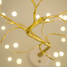 Load image into Gallery viewer, Golden Pearl Fairy Lights Tree

